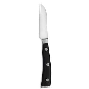 Couteaux à éplucher de cuisine haut de gamme en acier inoxydable, couteaux de précision avec manche noir pour trancher et éplucher les fruits et légumes - Product Image 3