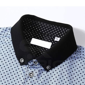 Polos en tissu avancé pour hommes, imprimés, pour les sports d'été, la construction et un confort optimal. - Product Image 3