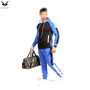 Casual Wear 2 Pcs Simple Tracksuit Plain Custom Logo Printed Good Quality Men Full-Length Regular Fit Tracksuit with Full Sleeve - Product Image 2