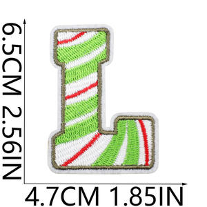 Parche Bordado Personalizado al por Mayor: Insignia de Hilo Estilo Deportivo para Chaquetas, Gorras, Bolsos y Ropa - Suministro Directo de Fábrica - Product Image 6
