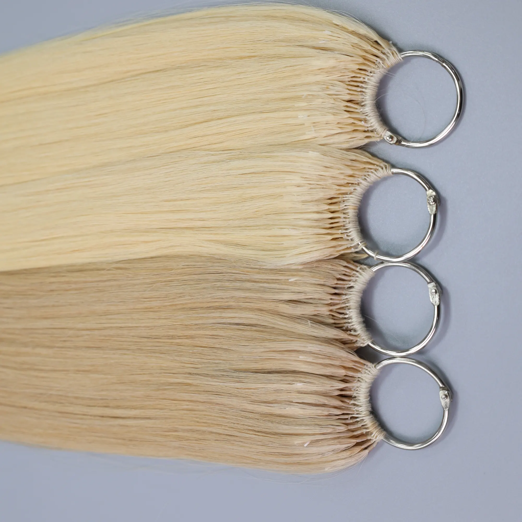 थोक उच्च गुणवत्ता वाले वियतनामी मानव बाल पंख कपड़ा एक्सटेंशन सुनहरे बालों का रंग सीधी बनावट सर्वोत्तम मूल्य पर