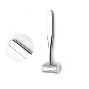 Maillet dentaire en acier inoxydable de type Mead Bone, marteau chirurgical orthopédique manuel, réutilisable, hygiénique, remplaçable - Product Image 3