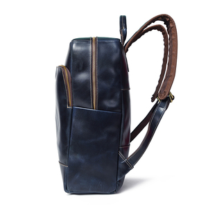 Vintage Style Genuine Leather <b>Backpack</b> for Men and Women with Classic Design and Strong Build Quality - Product Image 3