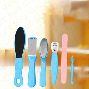 Stainless Steel <b>Pedicure</b> Foot Care Kit with Foot File Nail Cutter Dead Skin Remover Tools OEM Private Label - Product Image 5