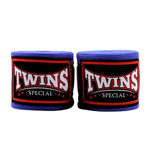 Twins Hand Wraps Custom Made Wrist Wraps <b>Red</b> Cotton Elastic Support for Boxing MMA Training Hand Wrap OEM Sports Bandages Wraps - Product Image 5