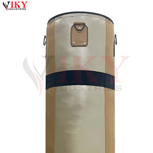 Sac de frappe lourd vintage en cuir, modèle le plus récent et durable, pour entraînement de boxe, MMA et kickboxing, équipement de fitness - Product Image 3