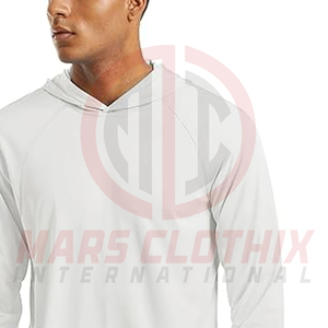 เสื้อฮู้ดตกปลาสำหรับกีฬากลางแจ้ง แขนยาว แห้งเร็ว ผลิตจากผ้าโพลีเอสเตอร์ ระบายความชื้นได้ดี - Product Image 5