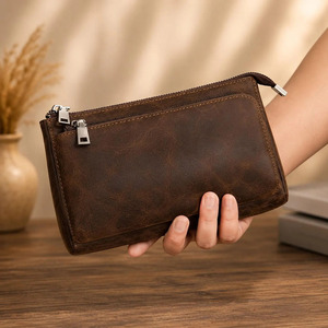 Bolso de mano de cuero premium de alta calidad, cartera de noche ideal para fiestas, recepciones y reuniones formales a un precio razonable. - Product Image 1