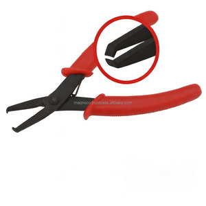 Cortadores de extremos de cuentas de 130 mm con mango cómodo, herramienta de corte de precisión para joyería, para trabajar con cuentas y alambres, color rojo - Product Image 5