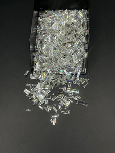 Petits diamants de mêlée scintillants de laboratoire, taille baguette, qualité excellente, certifiés IGI, clarté VS VVS, couleur F, MOQ 1 - Product Image 2