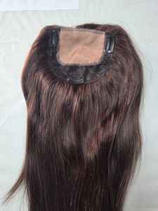 Topper 4x4 pour femme en cheveux indiens Remy, Perruque Topper, Yaki, Jerry Curl, Body Wave, Dreadlocs, Deep Wave, Taz Hair, Extension de cheveux BD Hair - Product Image 4