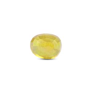 5.95 Carat Exquisite Yellow Sapphire Loose Gemstone 10x12mm for Fine Jewelry - Product Image 2