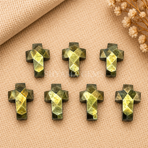 จี้รูปกากเพชรหัตถกรรมทำมือขนาด 15x10 มม. สำหรับทำเครื่องประดับ คริสตัลบำบัด พลังเรกิ ขายส่ง - Product Image 2