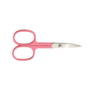 Tegra Surgical Pink Handle Stainless Steel Blades Right-Handed Durable 4" Manicure Pedicure Cuticle Nail Cutting Shears - Product Image 5