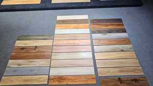 Azulejos de Porcelana con Aspecto de Madera Vintage para Pared y Suelo, Acabado Mate Antideslizante, Borde Rectificado, para Dormitorio, Cafetería, Estudio - Product Image 4