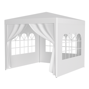 10 X 10 Heavy-Duty Outdoor Wedding & Party <b>Tent</b> with 4 Removable Walls for Gazebo & <b>Canopy</b> Use - Product Image 1