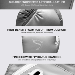 Nouveauté 2026 : Gants de boxe Fly Boxing pour sparring et entraînement de kickboxing, avec protection des poignets, pour le combat, modèle Flt, fermeture à lacets MMA - Product Image 5