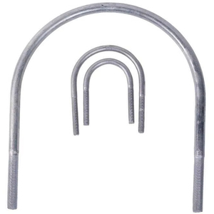 <b>M16</b> Zinc Plated U Shape Anchor <b>Bolt</b> Industrial Construction Structural Connection Use - Product Image 1