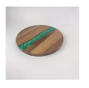 Tabla de cortar de resina epoxi y madera con diseño de río, la más vendida al por mayor, tabla de cortar de madera de acacia y resina epoxi - Product Image 3
