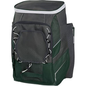 Polyester Baseball Backpack With 2 Bat Holders Large Capacity Sport Gear Bag With <b>Shoe</b> Compartment And Fence <b>Hook</b> - Product Image 1