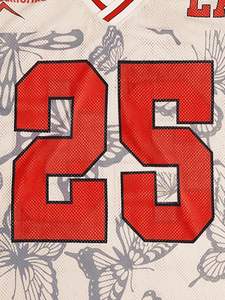 Camiseta deportiva de malla con diseño personalizado al por mayor para baloncesto, fútbol, entrenamiento en el gimnasio o ropa de calle a la moda - Product Image 6