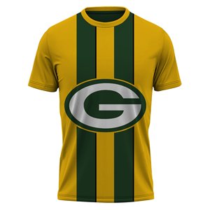 T-shirt à manches longues raglan personnalisé pour le baseball – Maillot rouge et jaune pour homme - Product Image 5