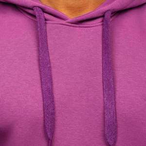 Mens Minimalist <b>Hoodie</b> <b>Plain</b> Cotton Blend Pullover Sweatshirt Clean Design Casual Everyday Hooded Top with Kangaroo Pocket - Product Image 6
