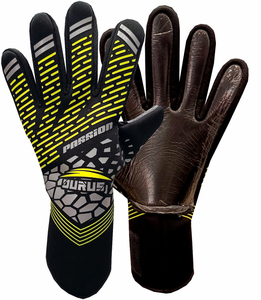 Gants de gardien de but de football en cuir PU imperméables, ajustables, pour l'extérieur, nouvelle collection, haute qualité, personnalisables, vente en gros - Product Image 4