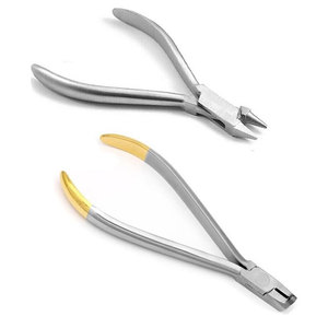 Kit Profesional de Instrumentos de Ortodoncia Dental, Juego Manual de 12 Piezas para Clínica, Alicates TC, Removedores de Brackets, Pinzas, Cortadores de Acero Inoxidable - Product Image 6