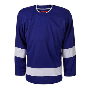 Maillot de hockey respirant à manches longues et lacets pour homme, haut de sport athlétique pour adulte, uniforme d'équipe de hockey sur glace - Product Image 3