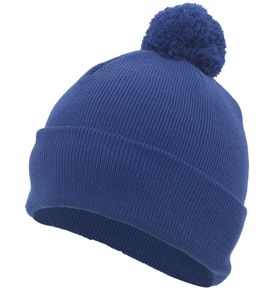 Wholesale Custom Blue Unisex Knit Cuffed Beanies <b>Winter</b> <b>Cap</b> Soft Warm Beanie Wool Blend Outdoor Sports Ear Protection <b>Cap</b> - Product Image 1