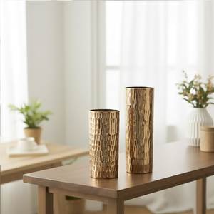 Artistic Metal Flower <b>Vase</b> Contemporary Design Living Space Decoration Centerpiece Durable Build Premium Stylish Home Accent - Product Image 4