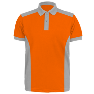 เสื้อกอล์ฟผ้าฝ้ายถักแบบใหม่ ระบายอากาศได้ดี สำหรับผู้ชาย แขนสั้น ผลิตจากผ้าปากีสถาน พร้อมปักโลโก้ตามสั่ง - Product Image 6