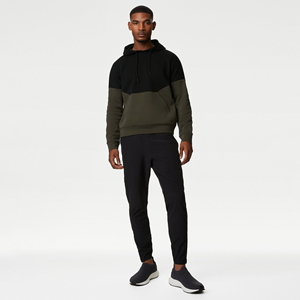 Sudadera con Capucha Extra Grande de Alta Calidad, 300G, con Logotipo Personalizado, Estilo Urbano para Hombre, Temporada de Invierno, Diseño Sólido - Product Image 2