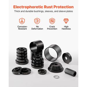 Set di 23 Attrezzi per Estrazione Cuscinetti Ruota Anteriore (FWD) per Facile Installazione e Rimozione - Product Image 5