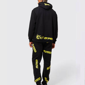 Chándal Holgado Ligero y Cálido para Invierno 2026, Diseño 2 en 1 con Estampado Acid Wash, Sudadera con Capucha y Cintura Elástica, Moda Urbana Moderna - Product Image 2