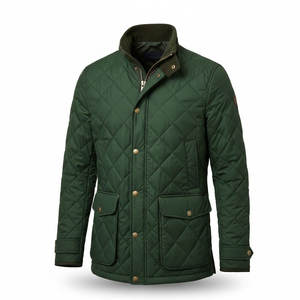 Vestes matelassées élégantes pour hommes, construction rembourrée chaude, conçues pour la saison hivernale et la mode streetwear. - Product Image 1