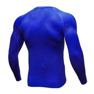 Dernier design de rashguard MMA personnalisé par sublimation, manches longues pour hommes et femmes, Spandex Nylon, respirant, UPF50+, 2025 - Product Image 2