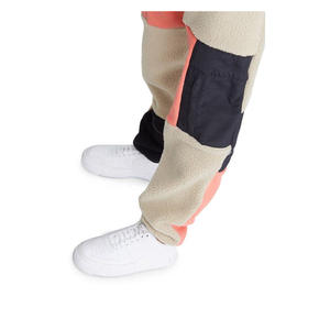 Pantalones de chándal de punto de algodón extragrandes con logo bordado personalizado para mujer, pantalones de chándal anchos de doble cintura para hombre - Product Image 5