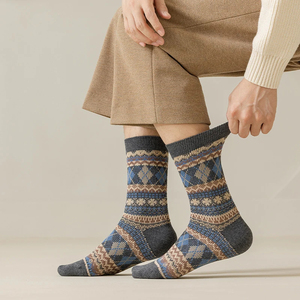 Autumn <b>Winter</b> Men's High Quality Pure Cotton <b>Socks</b> Plus Size Sporty and Daily Styles - Product Image 2
