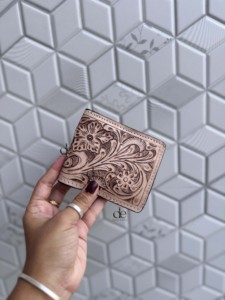 Hottest Arrival Hand-Tooled Leather <b>Wallet</b> for Men Luxury Vintage Fold Closure Short Premium Gift for Men Daily use Purse - Product Image 1