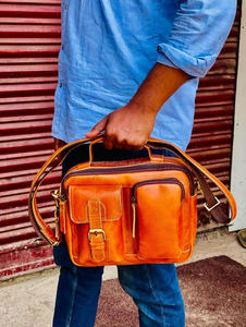 Attractive Designer Looking Traveling Shopping <b>Crossbody</b> style Pure Leather Handbag Antique Latest Designer Handbag items sets - Product Image 6