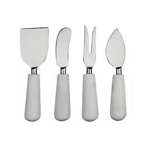 Ensemble de couteaux à fromage en métal élégants pour les fêtes, collection de coupe-fromage professionnels pour les banquets - Product Image 3