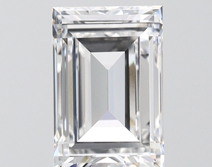 Diamant de laboratoire cultivé de 5,00 carats, taille baguette, couleur D, pureté FL, certifié IGI, pour la fabrication de bijoux - Product Image 1