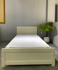 Cama Individual Moderna Personalizable en Madera de Pino Sólido, Muebles Plegables para Dormitorio de International Art Creation - Product Image 2