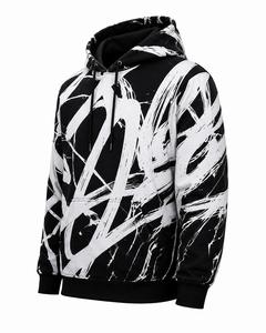 Men Hoodie Solid Hooded Sweatshirt Regular Fit Casual Pullover Pocket Sublimation Design Knitted 100% Cotton Fleece <b>Raglan</b> - Product Image 2