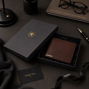 Luxury Custom Printed Wallet Gift Box | Premium Cardboard <b>Paper</b> <b>Packaging</b> Box with Custom Logo for Wallet and Accessories - Product Image 3