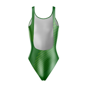 Traje de Baño de Surf Ecológico Personalizado para Mujer, Tejido Transpirable de Secado Rápido, Talla Grande, Ropa de Baño Sublimada - Product Image 6