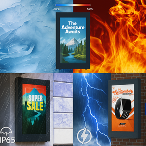 Display impermeabile per esterni Digital Signage a parete Android Media Player per <span class=keywords><strong>Area</strong></span> pubblica - Product Image 6