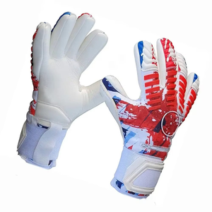 2025 New Arrival Unisex Best Style Breathable Professional Latex Finger Protection Football Soccer Goalkeeper Gloves - Product Image 4